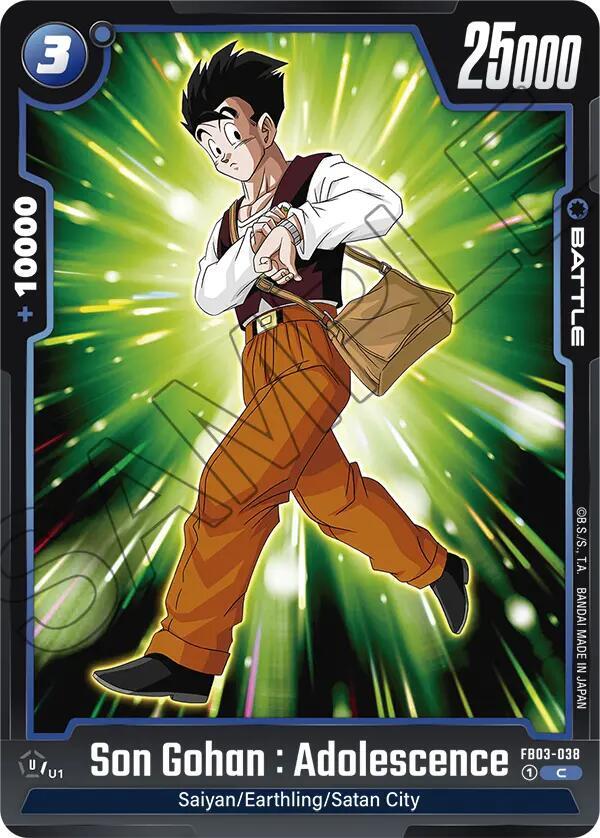 Son Gohan : Adolescence [038] (FB03-038)(C)