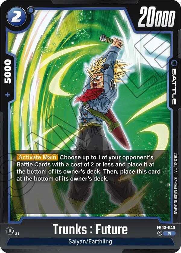 Trunks : Future [Foil] (FB03-040)(R)