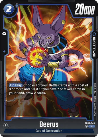 Beerus [045] [Foil] (FB03-045)(R)