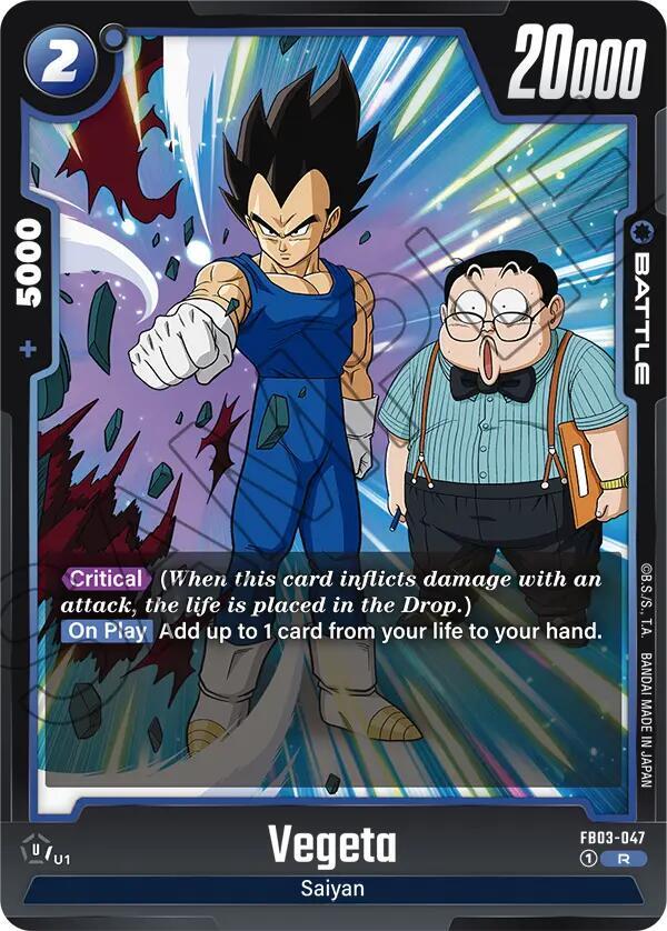 Vegeta [047] [Foil] (FB03-047)(R)