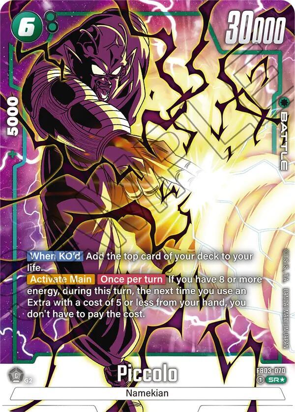 Piccolo [070] [Alternate Art] [Foil] (FB03-070)(SR)