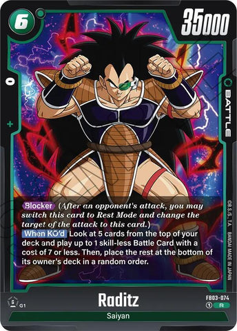 Raditz [074] [Foil] (FB03-074)(R)