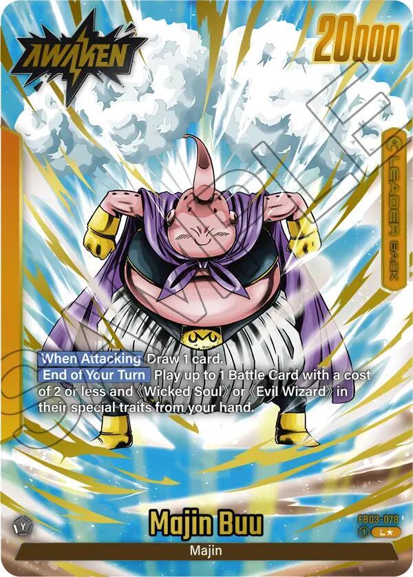 Babidi // Majin Buu [078] [Alternate Art] [Foil] (FB03-078)(L)