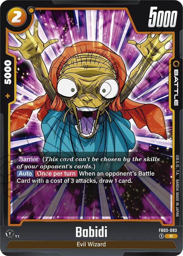 Babidi [083] [Foil] (FB03-083)(R)