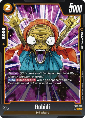 Babidi [083] [Foil] (FB03-083)(R)