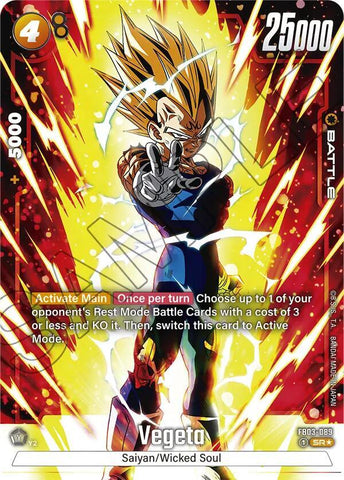 Vegeta [089] [Alternate Art] [Foil] (FB03-089)(SR)