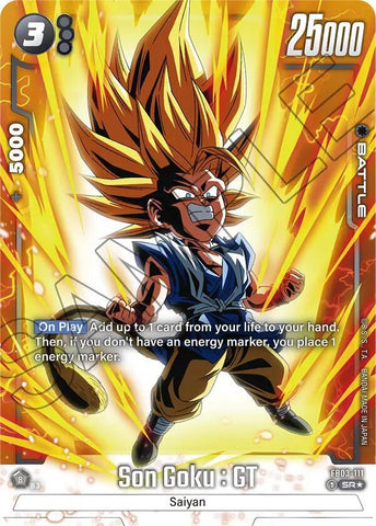 Son Goku : GT [111] [Alternate Art] [Foil] (FB03-111)(SR)