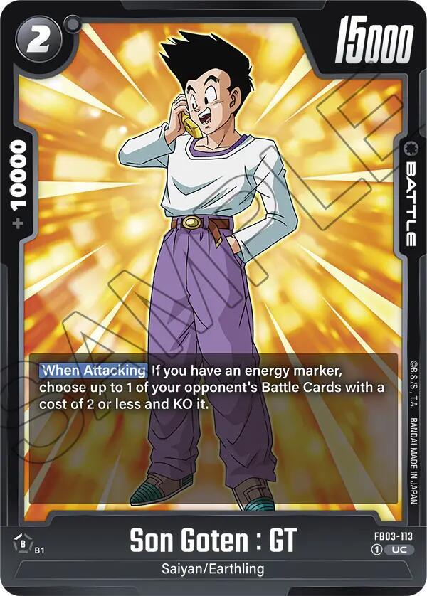 Son Goten : GT (FB03-113)(UC)