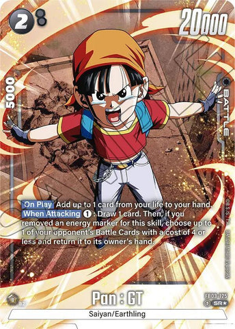 Pan : GT [125] [Alternate Art] [Foil] (FB03-125)(SR)