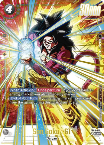 Son Goku : GT [140] [Alternate Art] [Foil] (FB03-140)(SCR)