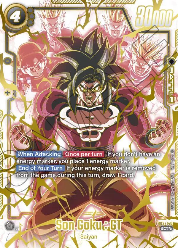 Son Goku : GT [140] [Super Alternate Art] [Foil] (FB03-140)(SCR)