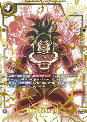 Son Goku : GT [140] [Super Alternate Art] [Foil] (FB03-140)(SCR)