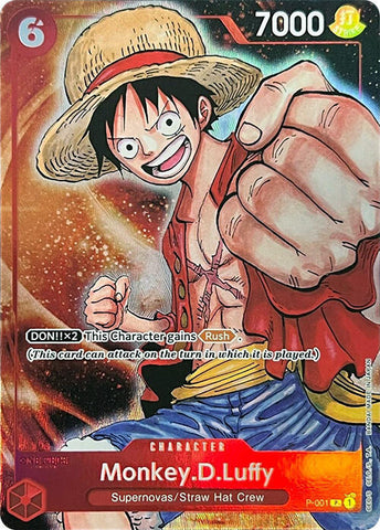 Monkey.D.Luffy [Premium Card Collection -BANDAI CARD GAMES Fest. 23-24 Edition-] [Foil] (One Piece Promotion Cards)(P-001)(PR)