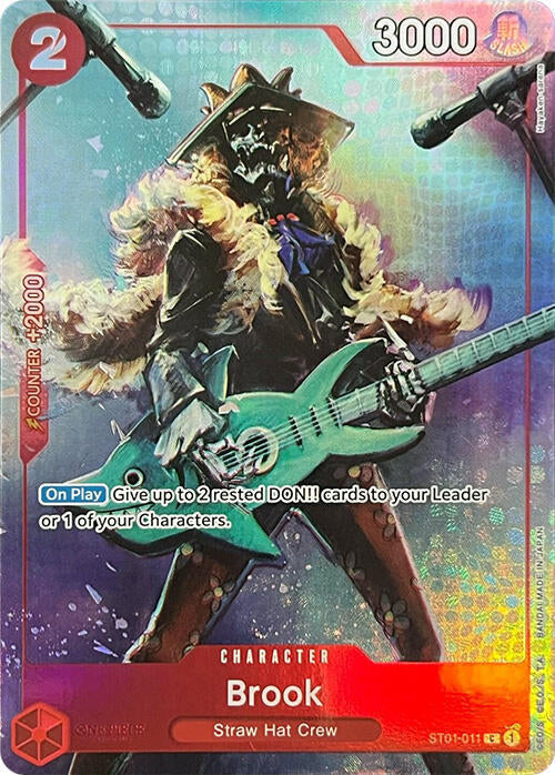 Brook [Premium Card Collection -BANDAI CARD GAMES Fest. 23-24 Edition-] [Foil] (One Piece Promotion Cards)(ST01-011)(C)