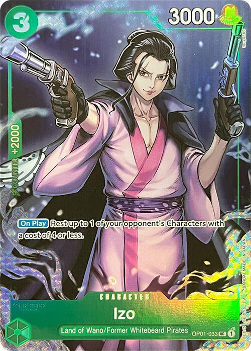 Izo [Premium Card Collection -BANDAI CARD GAMES Fest. 23-24 Edition-] [Foil] (One Piece Promotion Cards)(OP01-033)(UC)