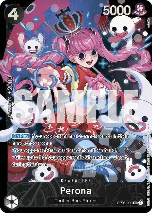 Perona [Store Treasure Cup 2024] [Foil] (One Piece Promotion Cards)(OP06-093)(PR)