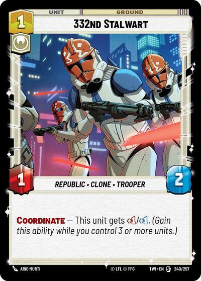 332nd Stalwart (Twilight of the Republic)(TWI-240/257)(S)
