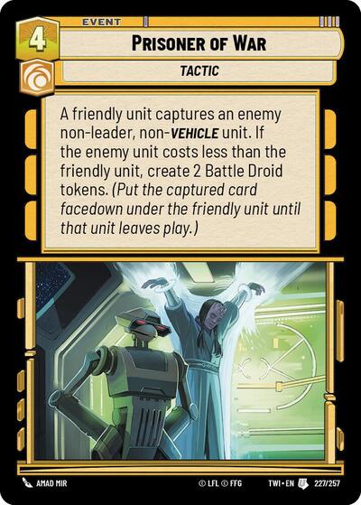 Prisoner of War (Twilight of the Republic)(TWI-227/257)(U)