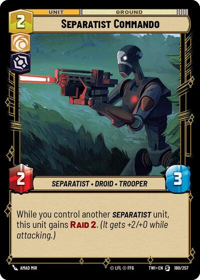 Separatist Commando (Twilight of the Republic)(TWI-180/257)(S)