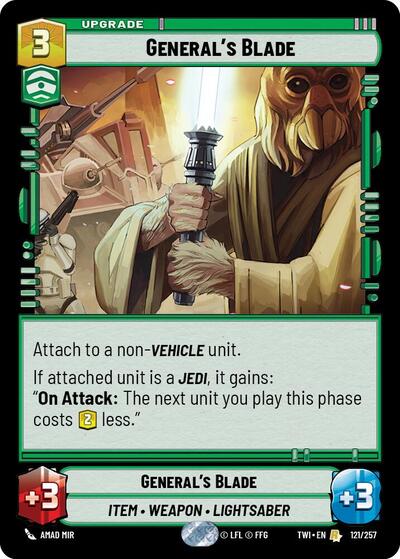 General's Blade (Twilight of the Republic)(TWI-121/257)(R)