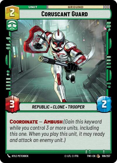 Coruscant Guard (Twilight of the Republic)(TWI-106/257)(C)
