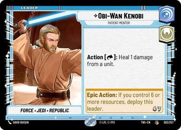 Obi-Wan Kenobi, Patient Mentor (Twilight of the Republic)(TWI-003/257)(C)