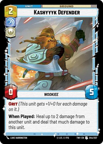 Kashyyyk Defender - Foil (Twilight of the Republic)(TWI-044/257)(U)