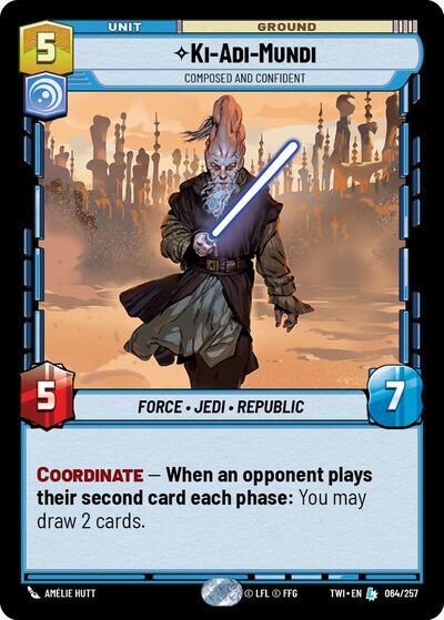 Ki-Adi-Mundi, Composed and Confident (Twilight of the Republic)(TWI-064/257)(L)