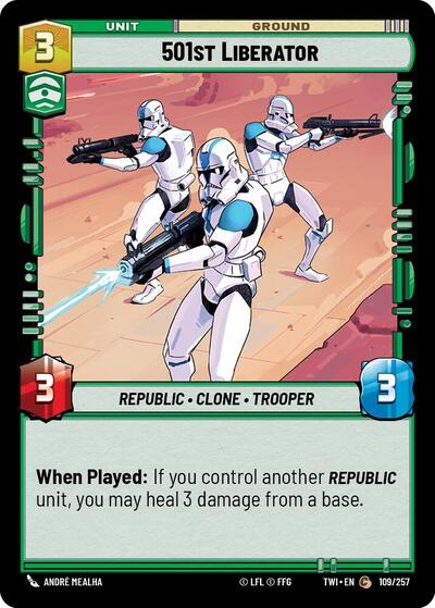501st Liberator - Foil (Twilight of the Republic)(TWI-109/257)(C)
