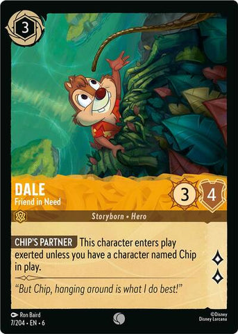 Dale - Friend in Need - Cold Foil (Azurite Sea)(6-007/204)(C)