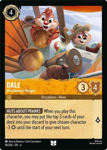 Dale - Mischievous Ranger - Cold Foil (Azurite Sea)(6-018/204)(U)