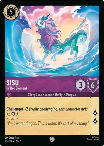 Sisu - In Her Element - Cold Foil (Azurite Sea)(6-039/204)(C)