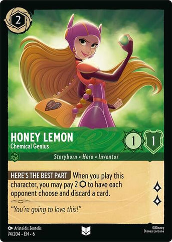 Honey Lemon - Chemical Genius - Cold Foil (Azurite Sea)(6-074/204)(U)