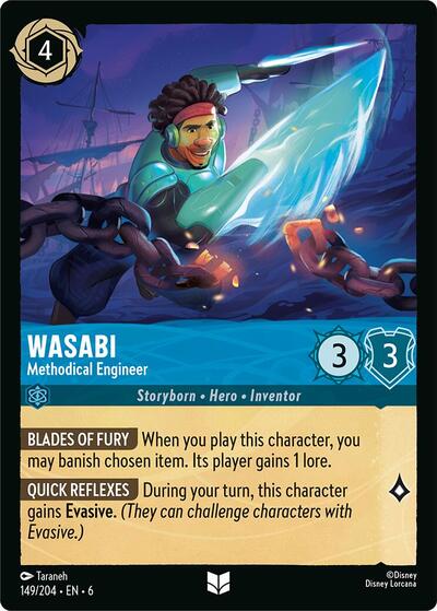 Wasabi - Methodical Engineer (Azurite Sea)(6-149/204)(U)