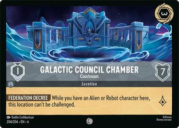 Galactic Council Chamber - Courtroom (Azurite Sea)(6-204/204)(C)