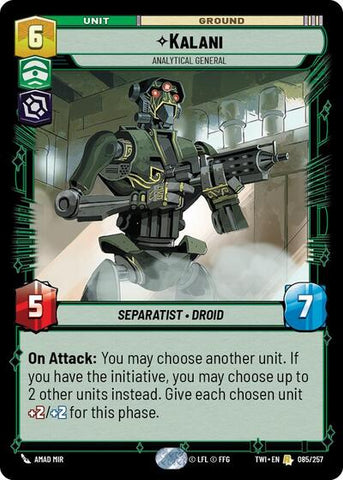 Kalani, Analytical General (Twilight of the Republic)(TWI-085/257)(R)