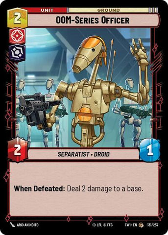 OOM-Series Officer - Foil (Twilight of the Republic)(TWI-131/257)(C)