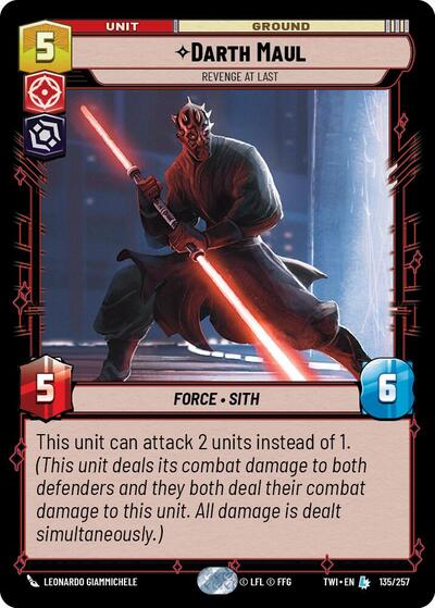 Darth Maul, Revenge at Last (Twilight of the Republic)(TWI-135/257)(L)