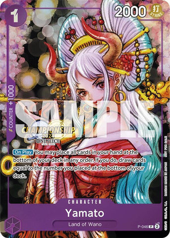 Yamato [CS 2024 Event Pack] [Foil] (One Piece Promotion Cards)(P-046)(PR)