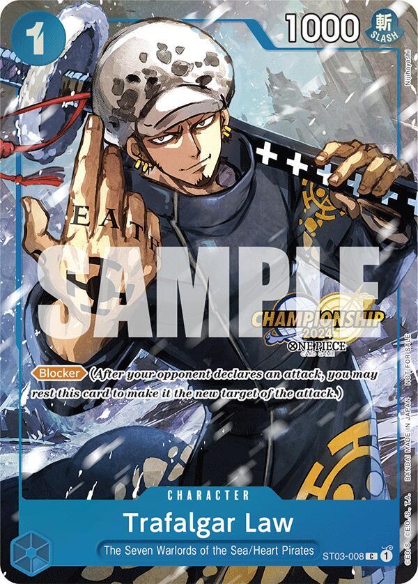 Trafalgar Law - ST03-008 [CS 2024 Event Pack] [Foil] (One Piece Promotion Cards)(ST03-008)(C)