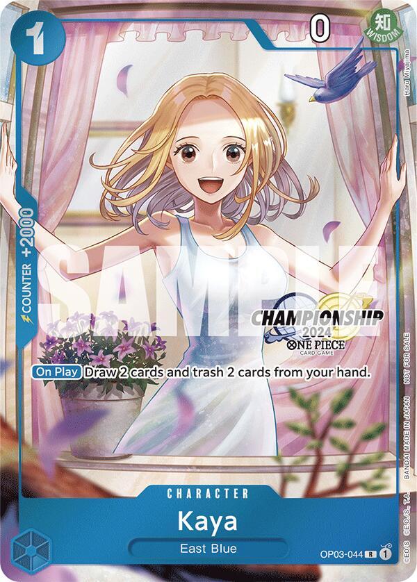 Kaya [CS 2024 Celebration Pack] [Foil] (One Piece Promotion Cards)(OP03-044)(R)