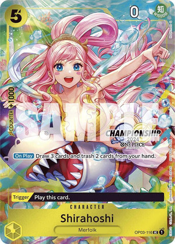 Shirahoshi [CS 2024 Celebration Pack] [Foil] (One Piece Promotion Cards)(OP03-116)(UC)