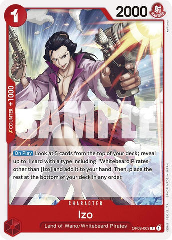 Izo (Starter Deck 15: RED Edward.Newgate)(OP03-003)(R)