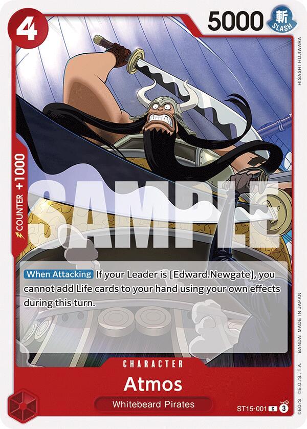 Atmos (Starter Deck 15: RED Edward.Newgate)(ST15-001)(C)