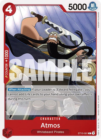 Atmos (Starter Deck 15: RED Edward.Newgate)(ST15-001)(C)