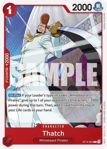 Thatch (Starter Deck 15: RED Edward.Newgate)(ST15-004)(C)