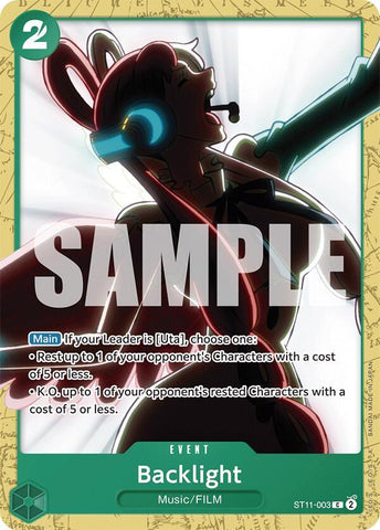 Backlight (Starter Deck 16: GREEN Uta)(ST11-003)(C)
