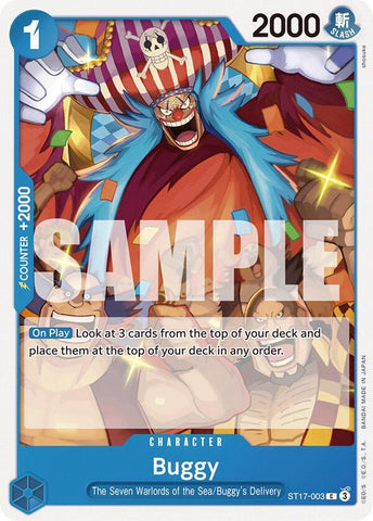 Buggy (Starter Deck 17: BLUE Donquixote Doflamingo)(ST17-003)(C)