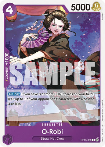O-Robi (Starter Deck 18: PURPLE Monkey.D.Luffy)(OP05-063)(C)