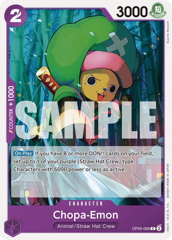 Chopa-Emon (Starter Deck 18: PURPLE Monkey.D.Luffy)(OP05-068)(C)